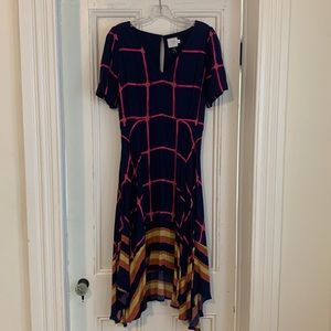 Anthropologie HD in Paris handkerchief hem dress, size 6